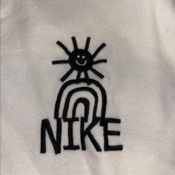 Mens Nike White Embroidered
Sweatshirt Size Medium - Picture 5 of 8